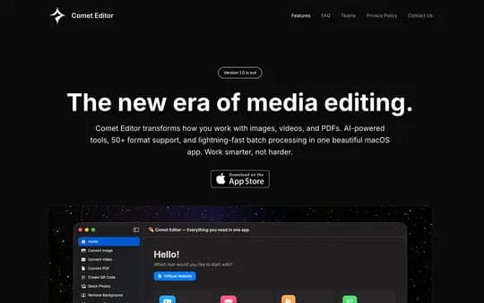 Comet Editor