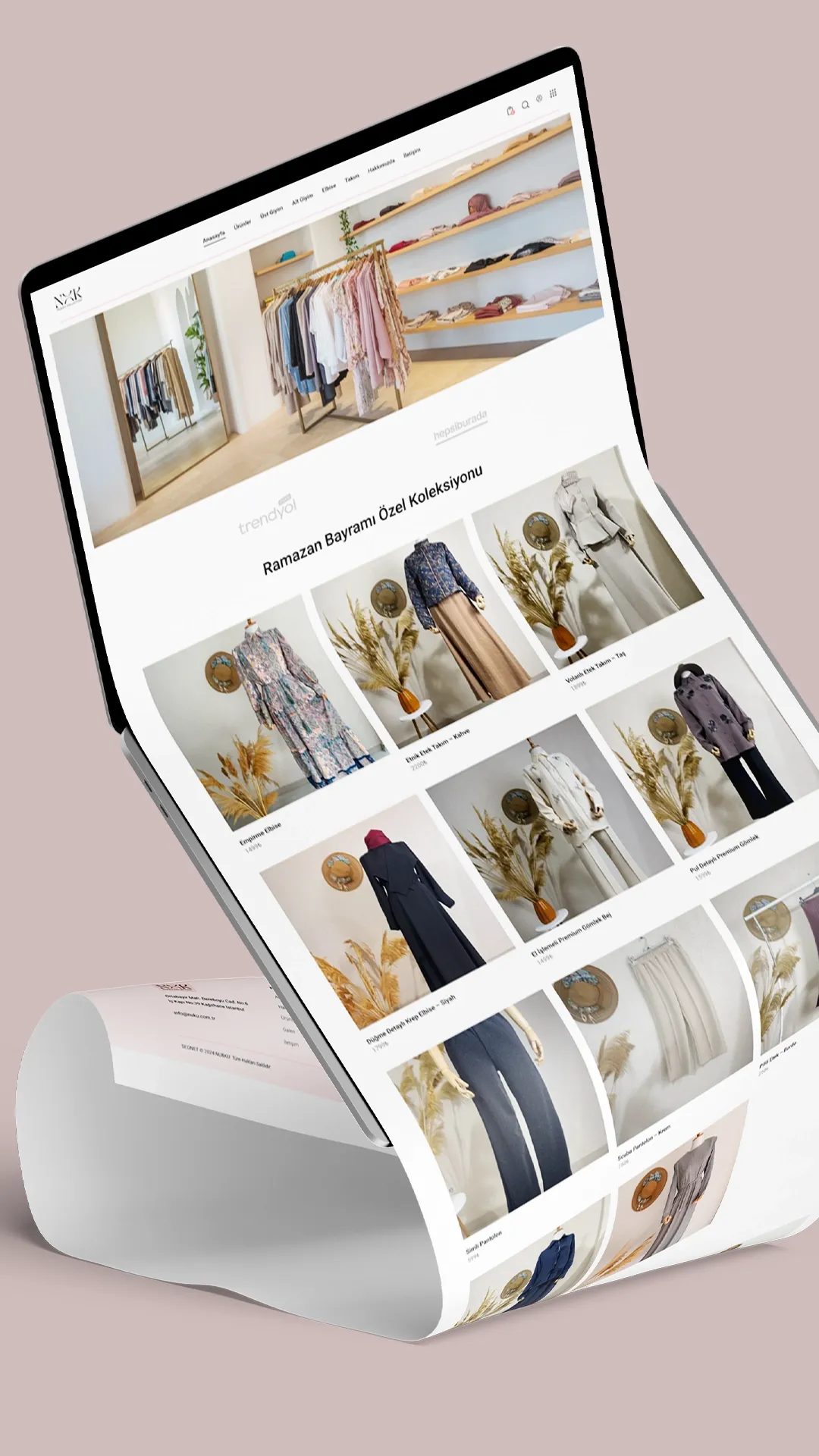 Nuku Collection Websitesi